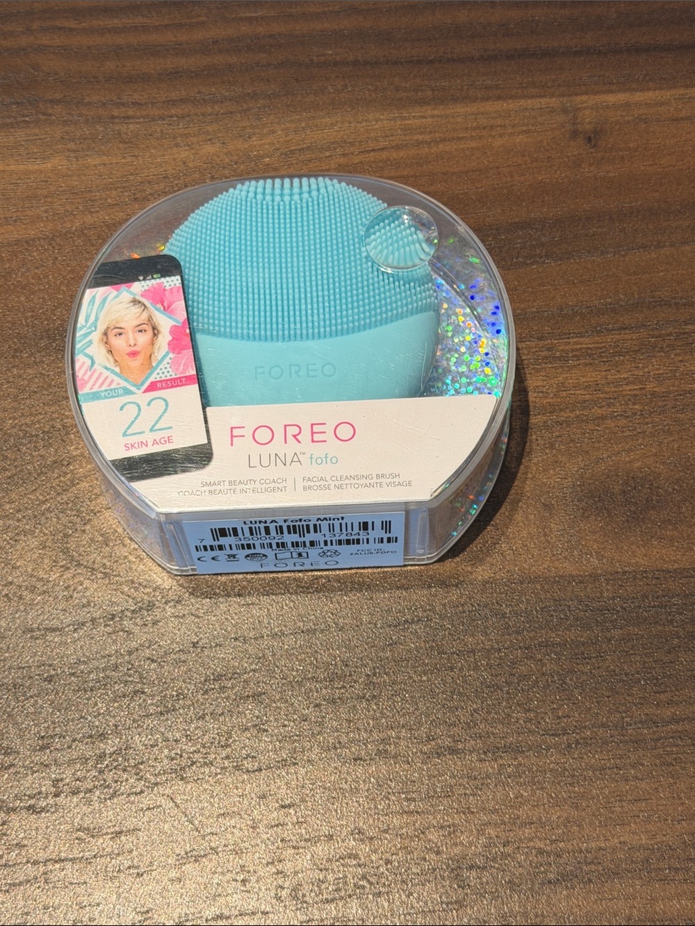 New FOREO LUNA fofo Facial Cleansing Brush - Mint SEALED